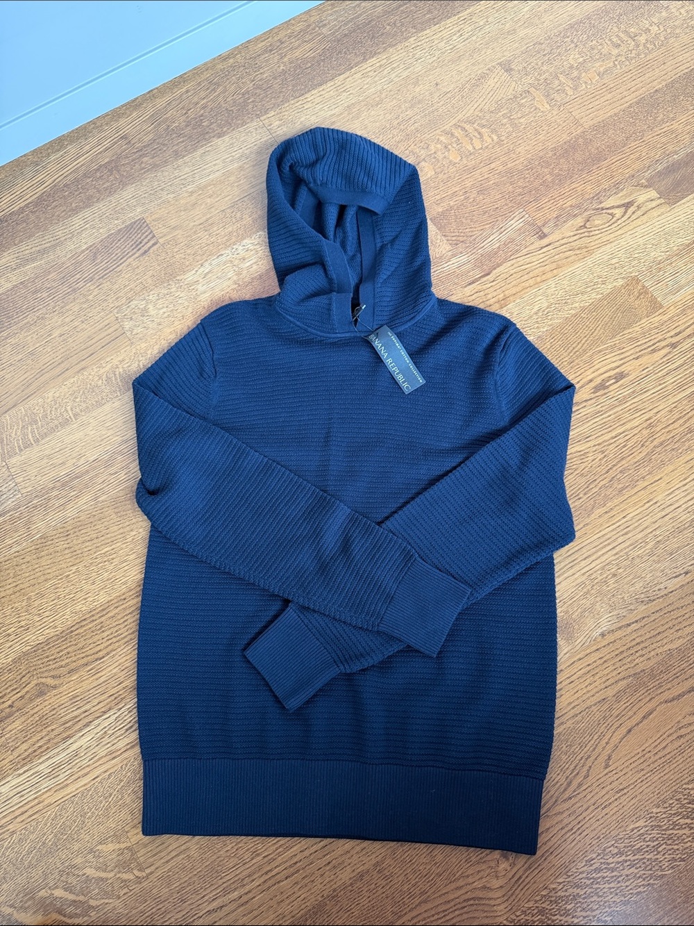 Banana Republic Navy Crewneck Hoodie Sweater